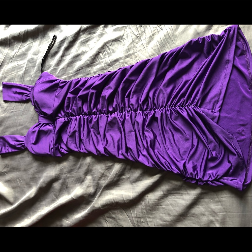 Purple Mini Dress